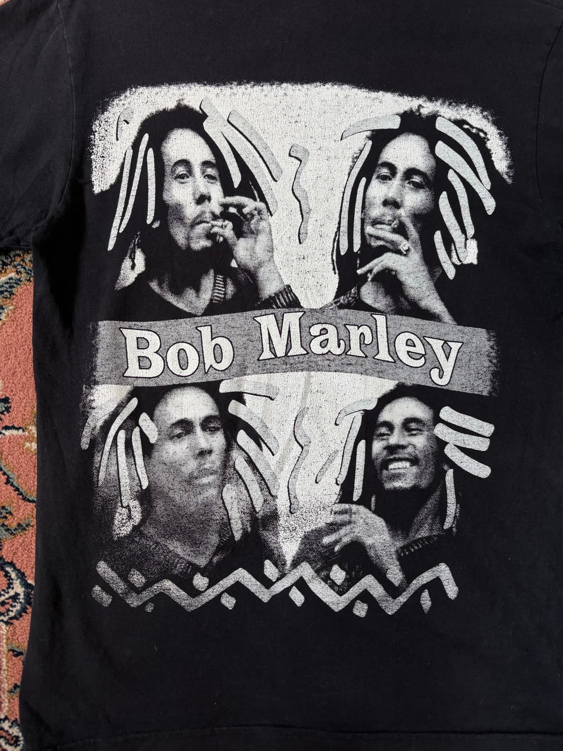90s Bob Marley 오리지널 빈티지 티셔츠 상품이미지4