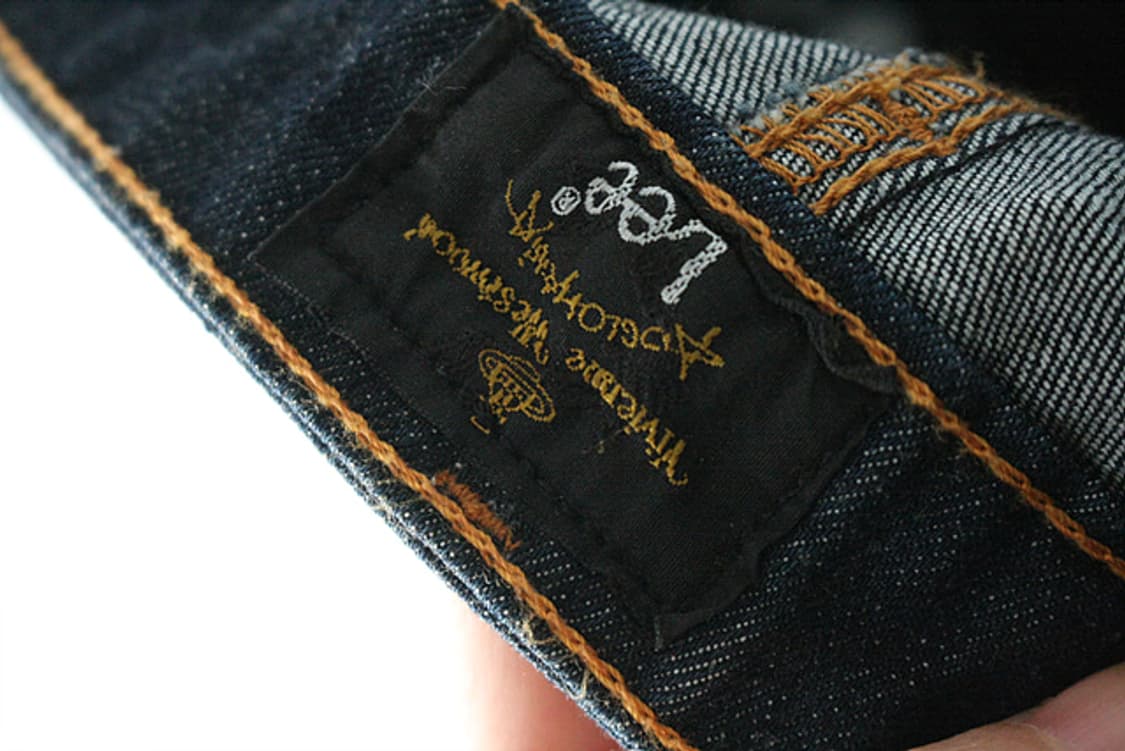 Lee x Vivienne Westwood 데님 청바지 새제품 상품이미지8