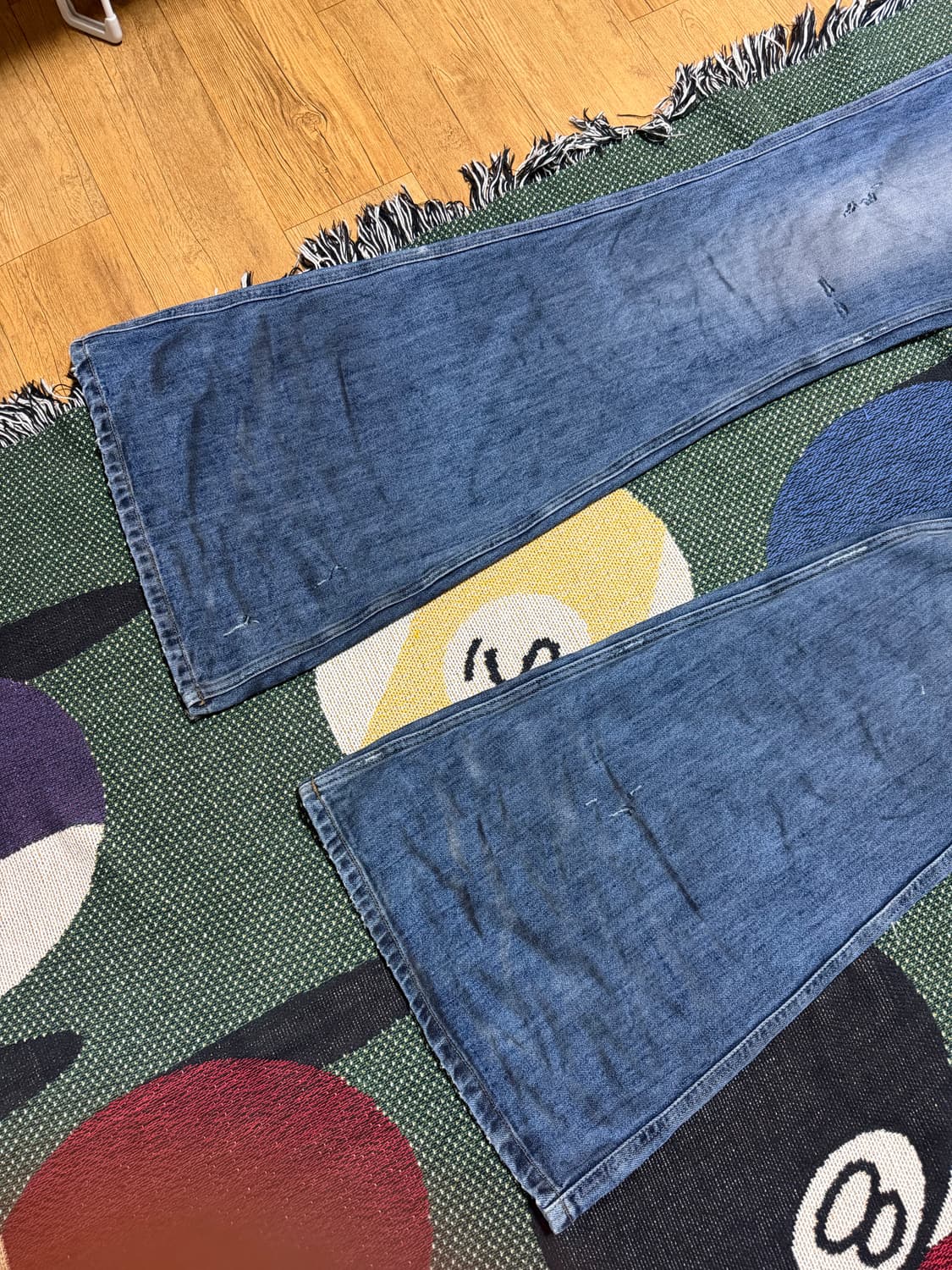 [2] 언더마이카 플레어진 오일 블루 상품이미지4