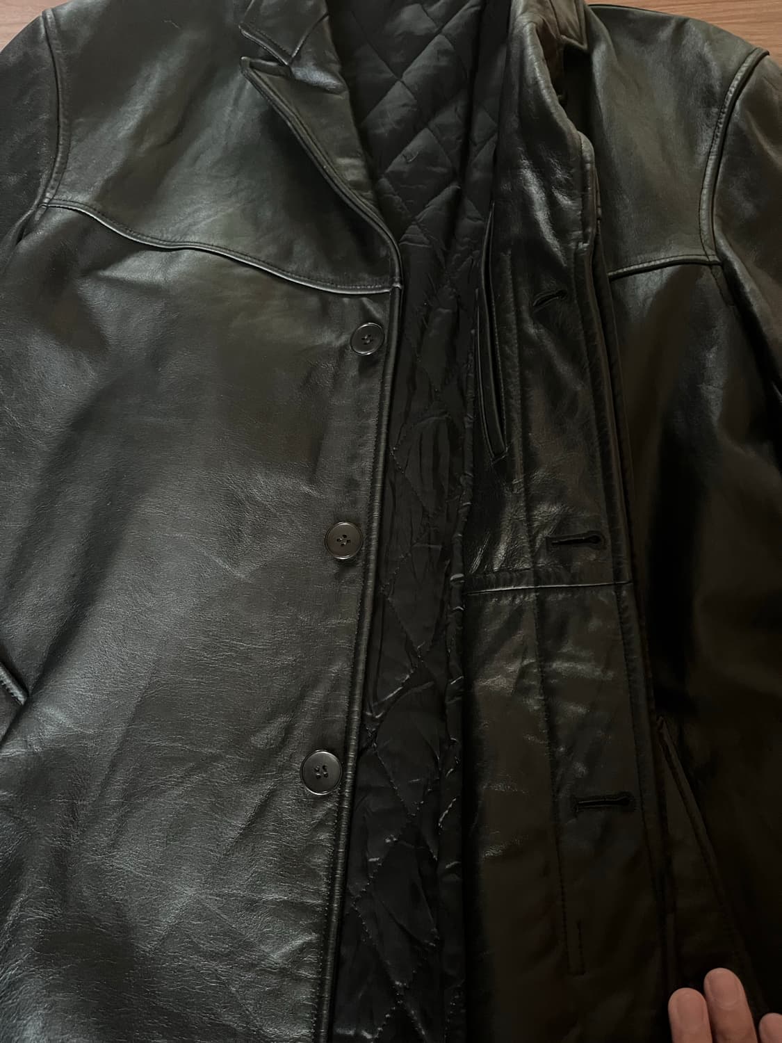 무슈니콜 소가죽 카코트 상품이미지3