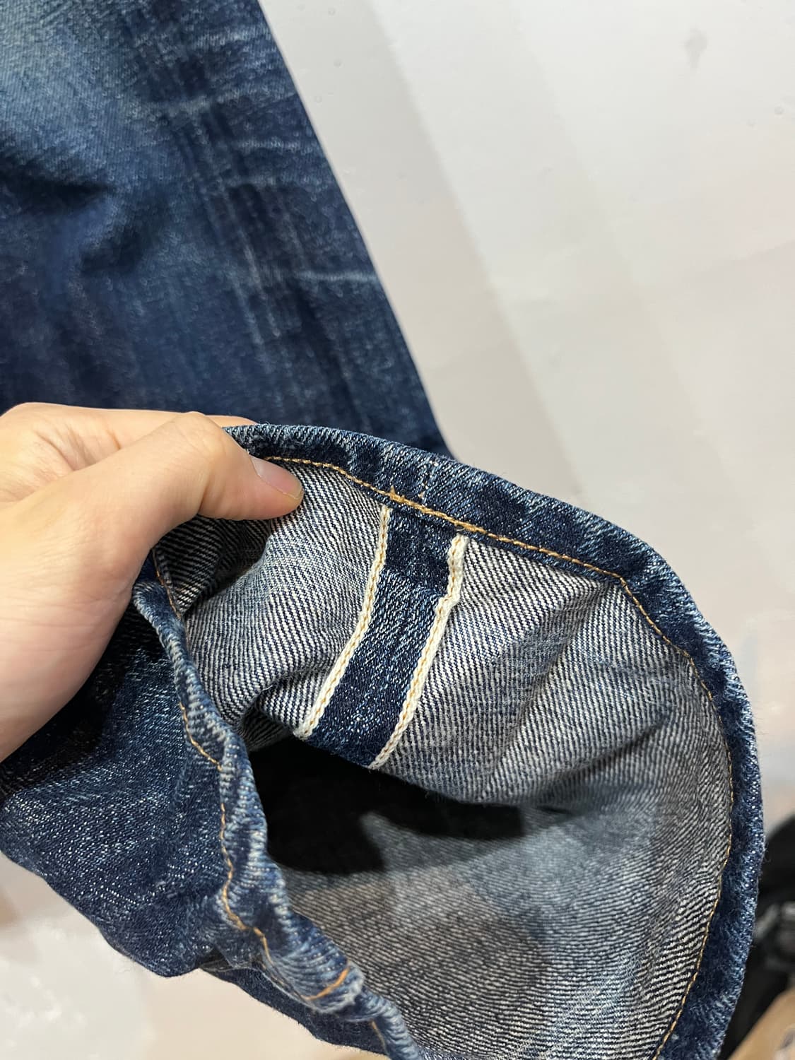 DENIME 드님 셀비지 데님 팬츠 Made in JAPAN (32) 상품이미지5