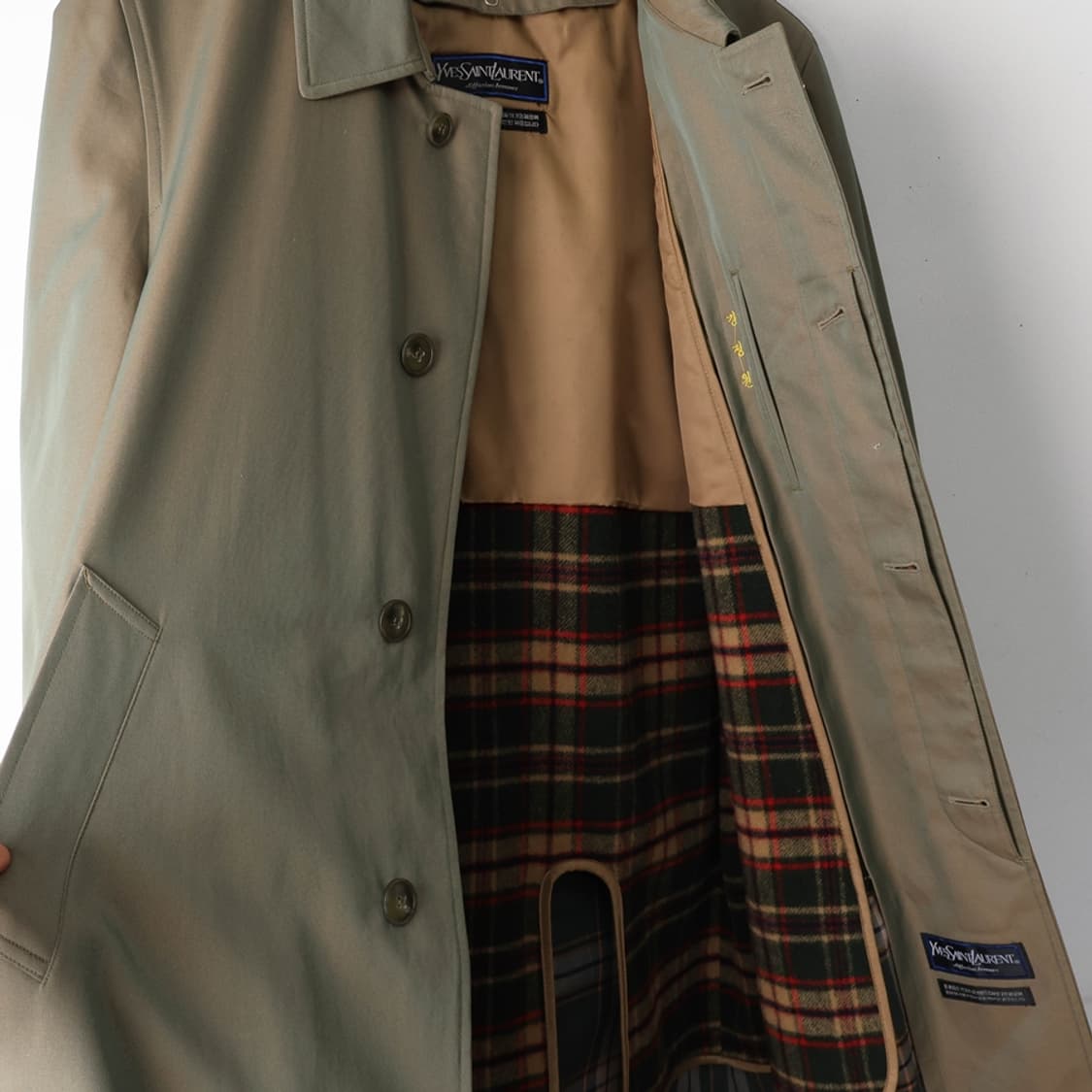 95/입생로랑 트렌치코트 상품이미지6