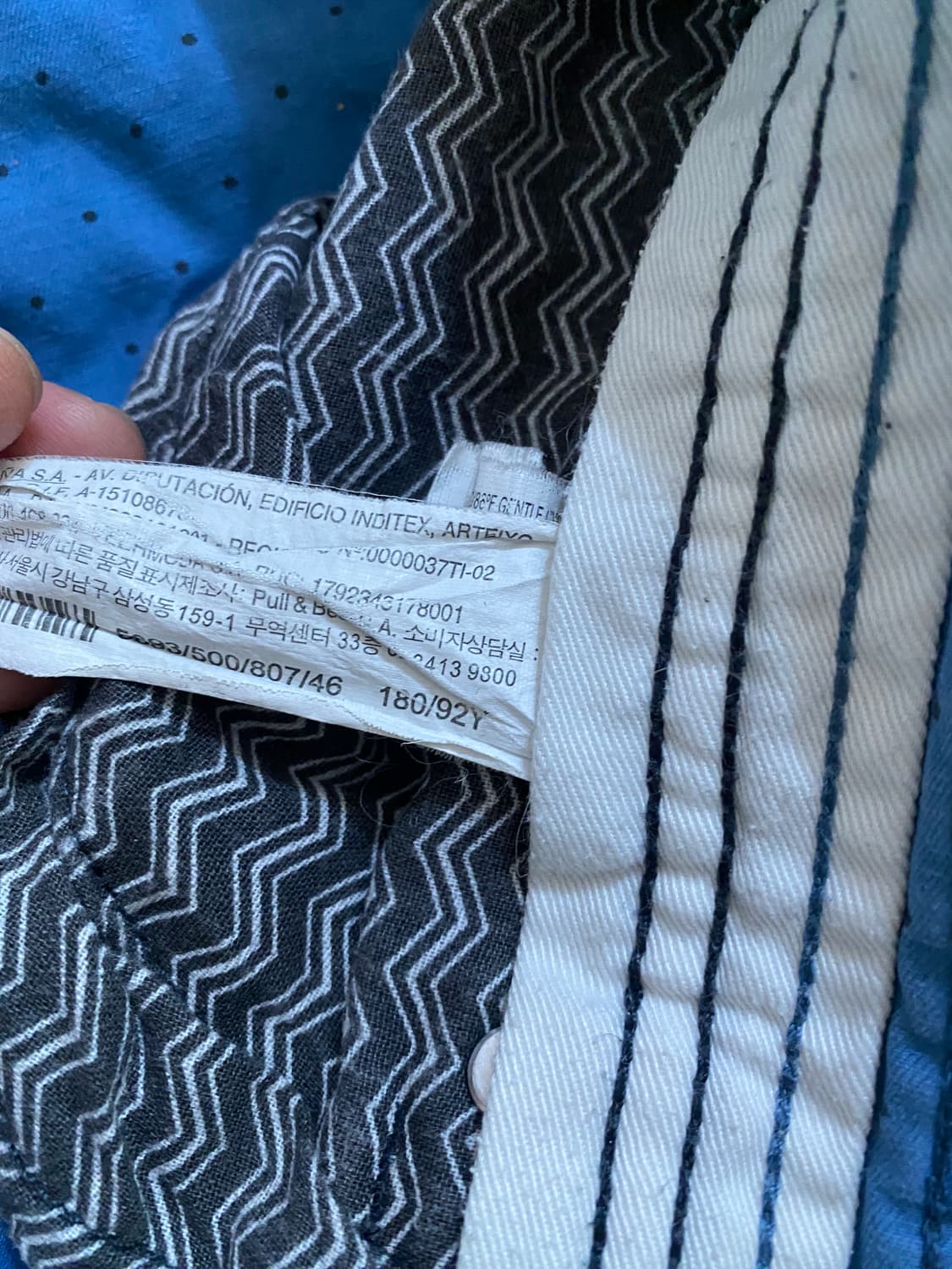 풀앤베어 코튼 버뮤다 반바지 36 (34) 상품이미지4