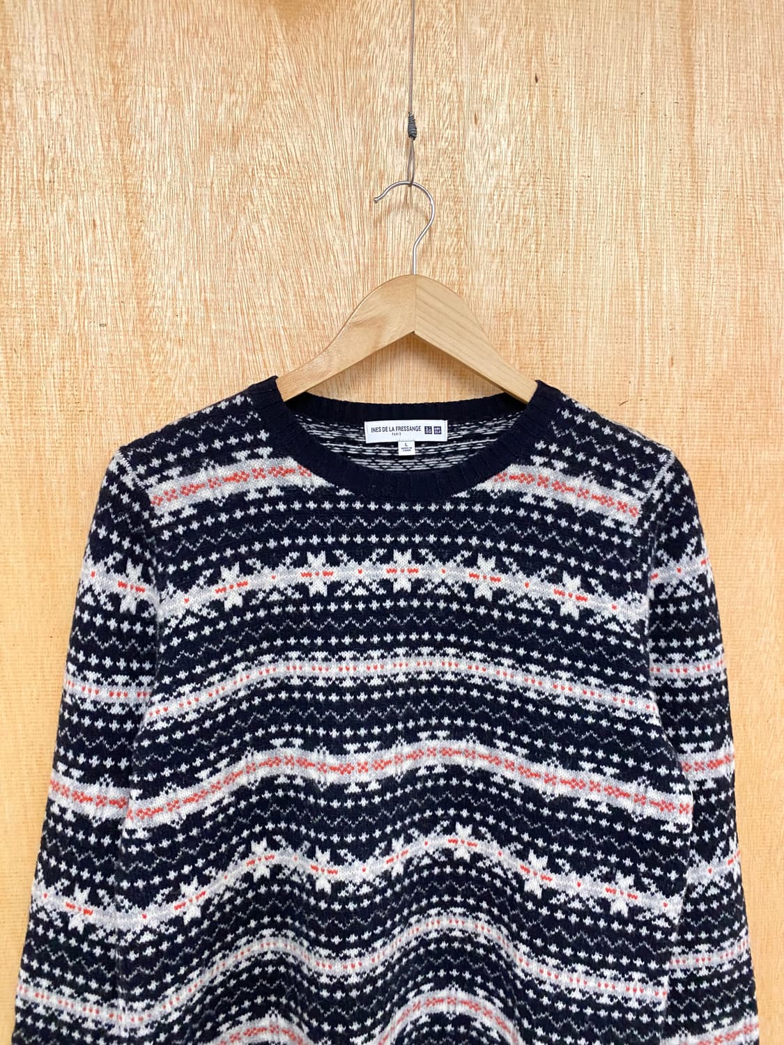 UNIQLO x INES DE LA FRESSANGE fair isle 상품이미지3