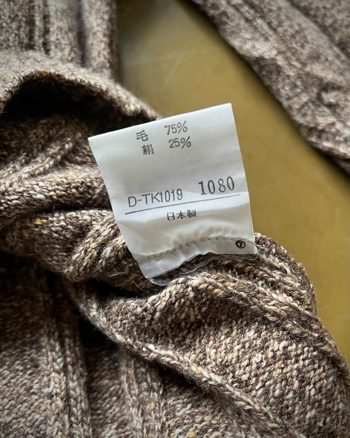 90-00s TAKEO KIKUCHI Daily Wool Knit 상품이미지7