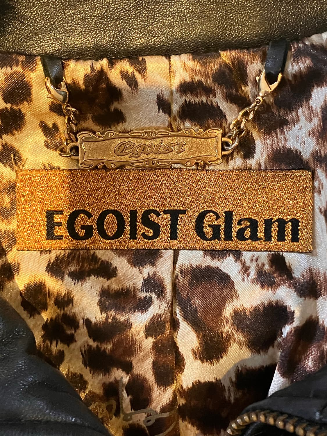 Egoist 블랙 퍼자켓 상품이미지4