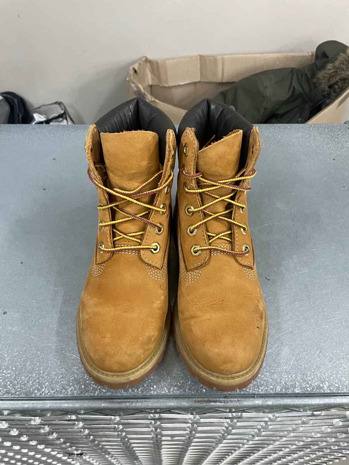 팀버랜드 우먼스 6인치 부츠 5.5 상품이미지5