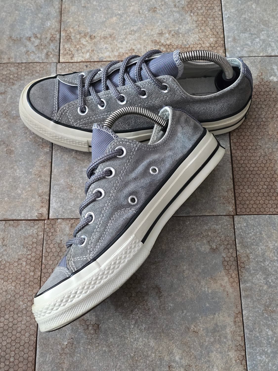 (230)컨버스 척 70 빈티지 스웨이드 차콜 상품이미지6