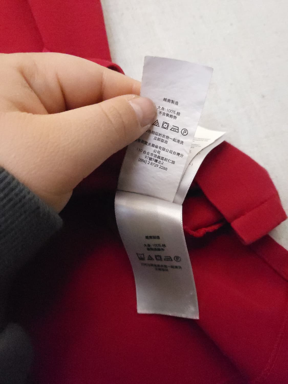 폴로 랄프로렌 레드 반팔 카라티 m 상품이미지7