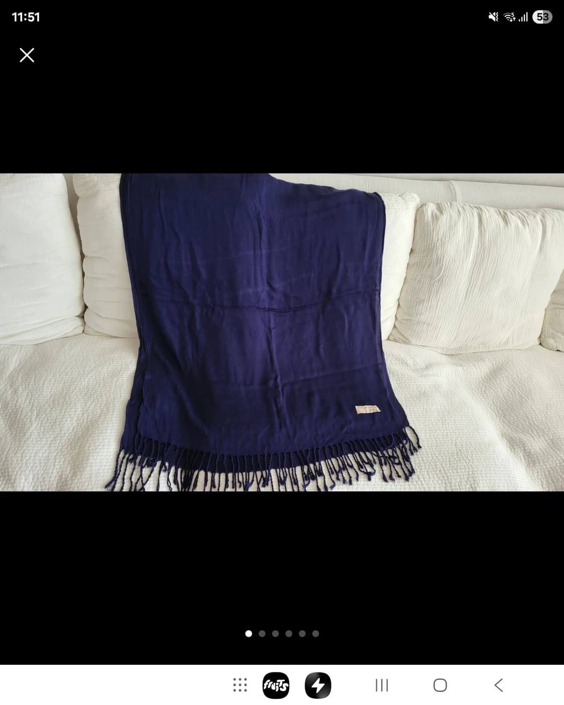 새상 100% 캐시미어 파시미나 빅숄 스카프  상품이미지1