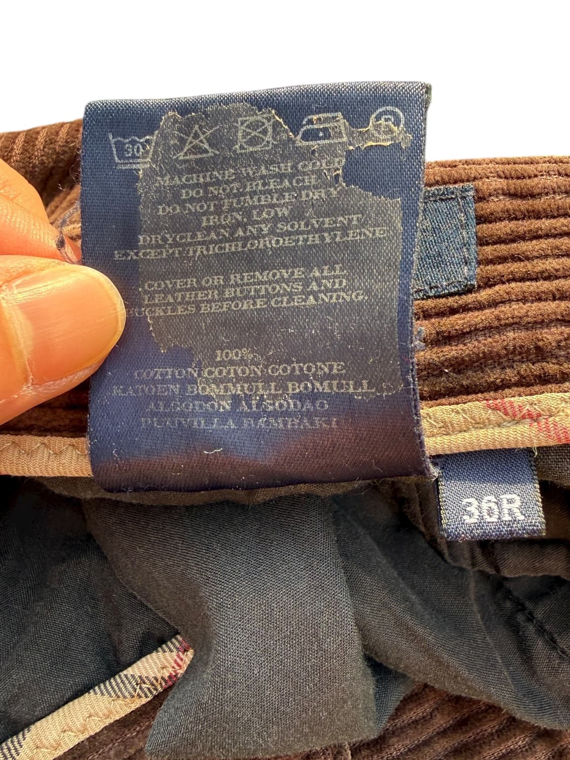 Burberry 버버리 코듀로이 팬츠 상품이미지4