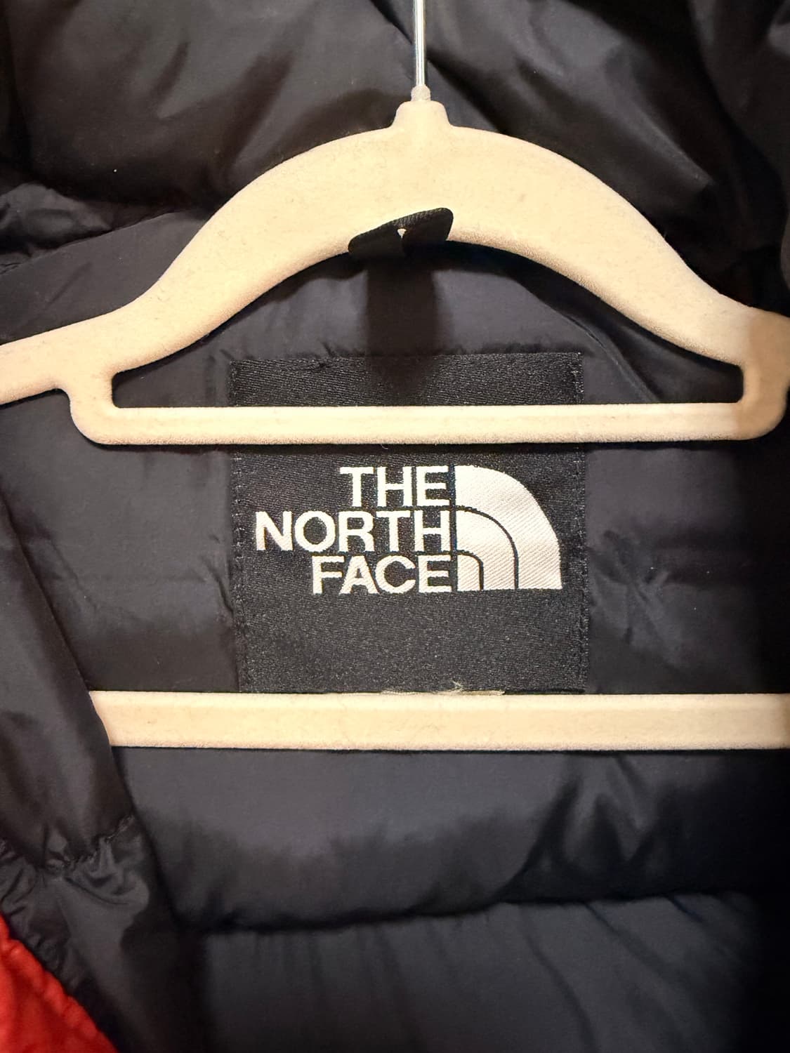 노스페이스 조끼패딩 오렌지 700 상품이미지5