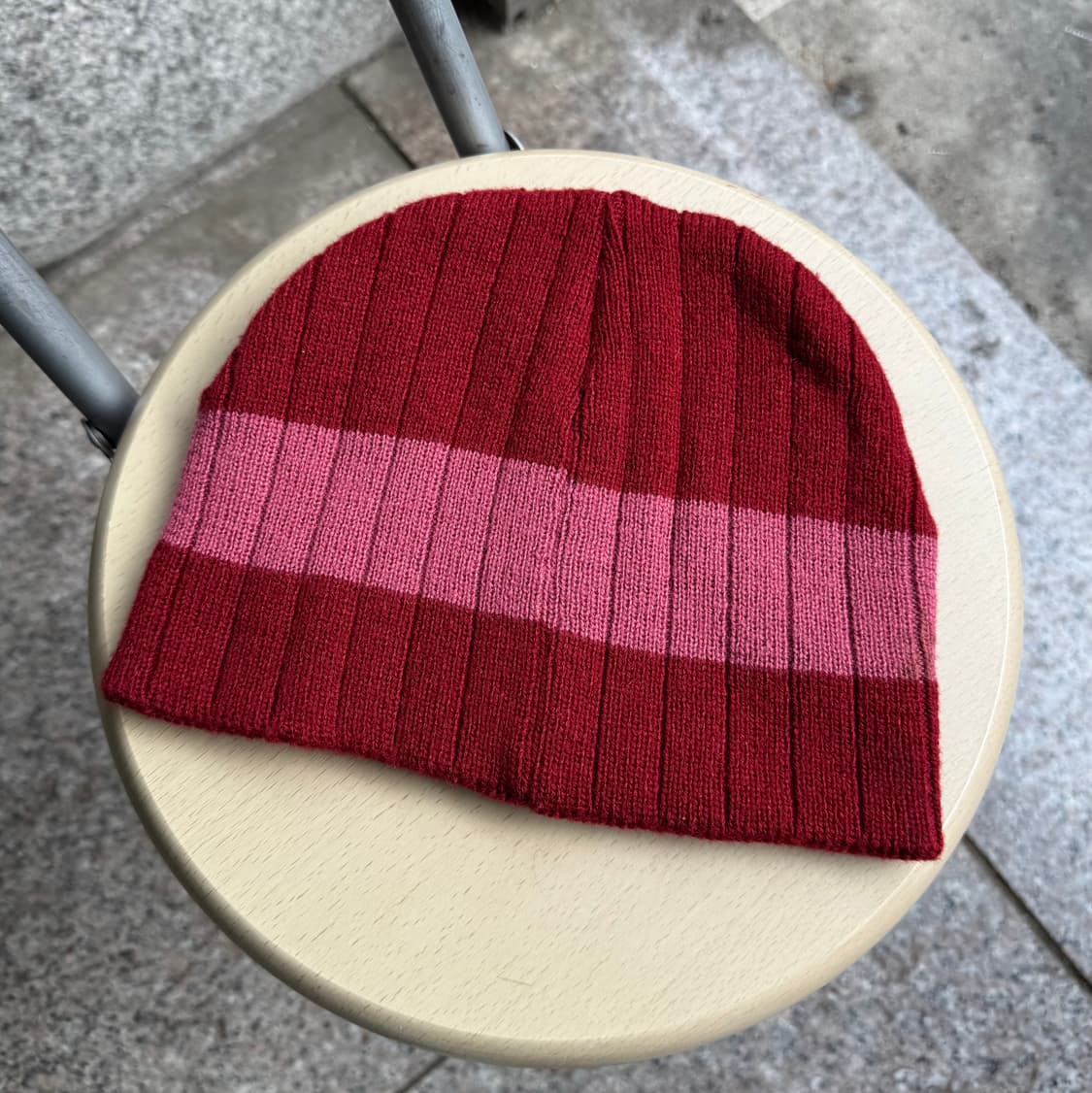 노스페이스 로고 라인 비니 상품이미지3