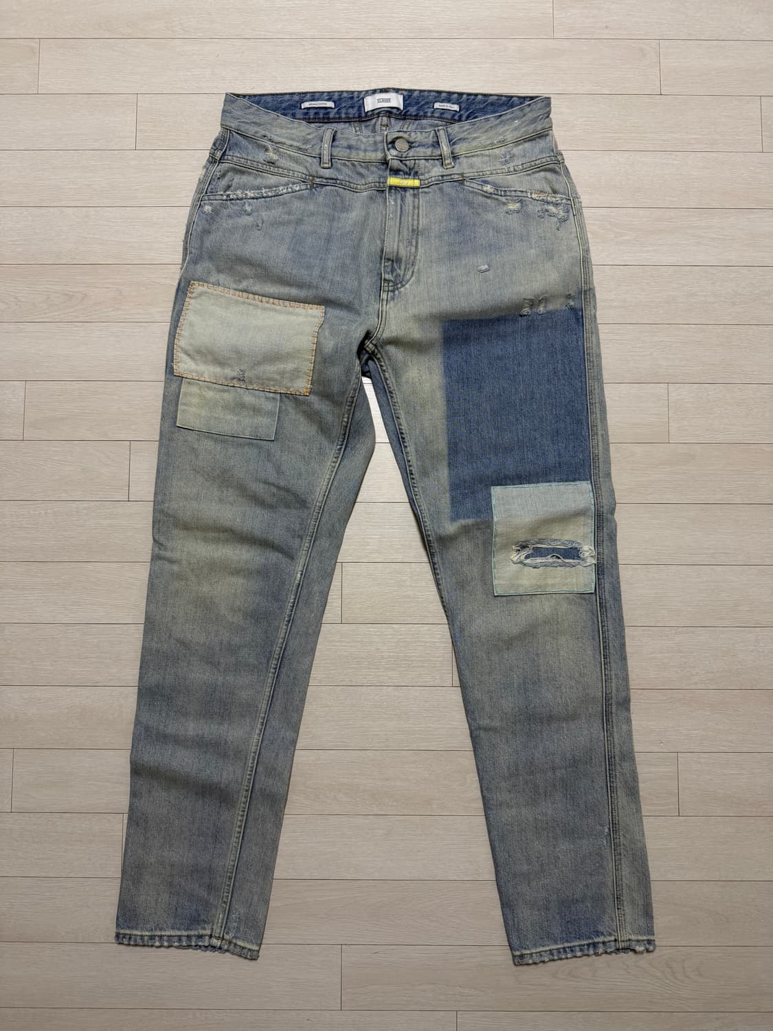 클로즈드 데미지 아이스데님 상품이미지1