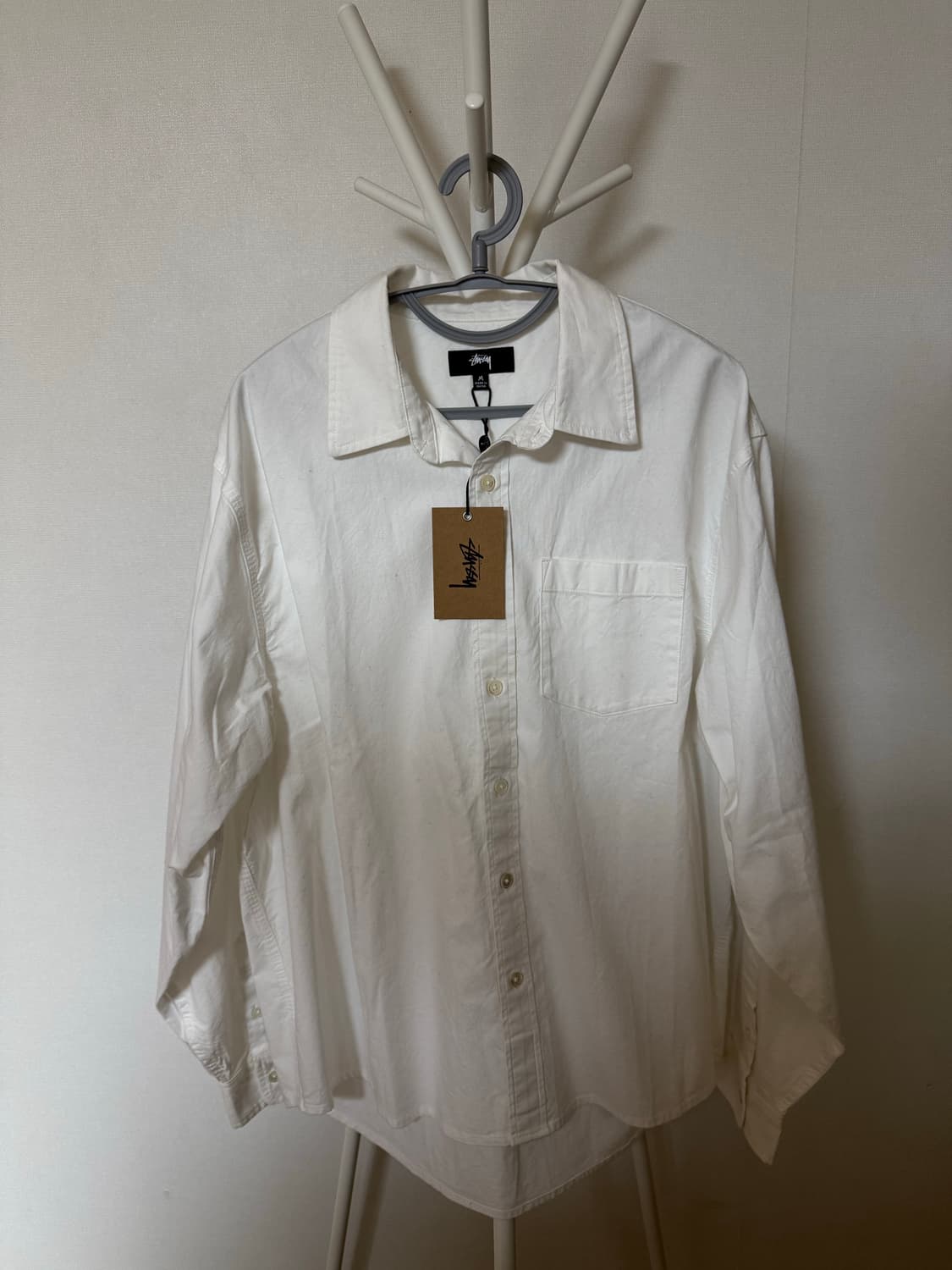 스투시 25AW 옥스포드 셔츠 새상품 상품이미지1