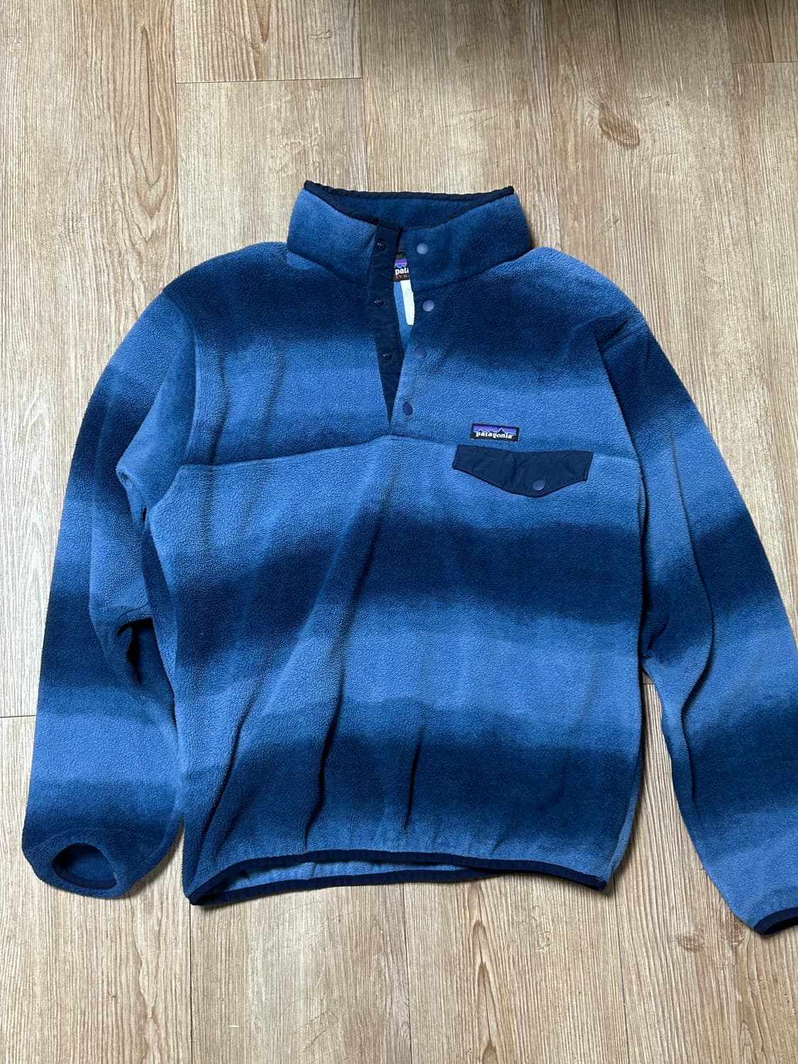 파타고니아 신칠라 스트라이프 플리스 풀오버 상품이미지1