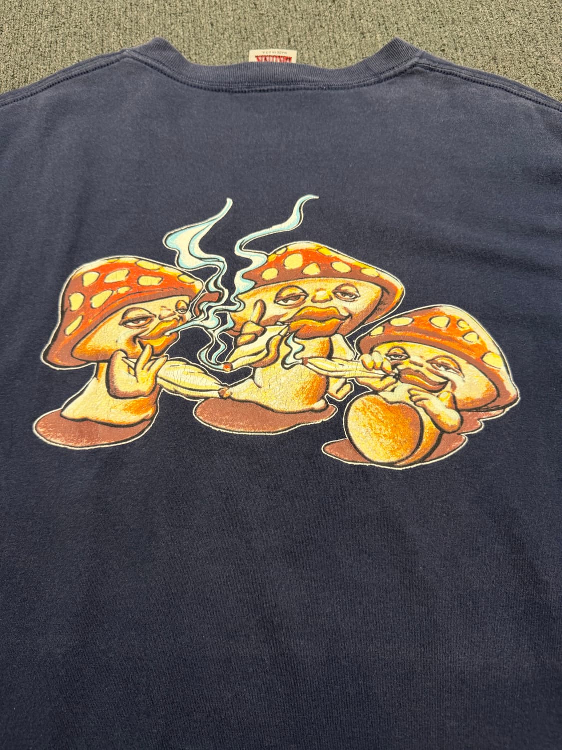 OS)SKUNK 빈티지 프린팅 반팔 티셔츠 상품이미지5