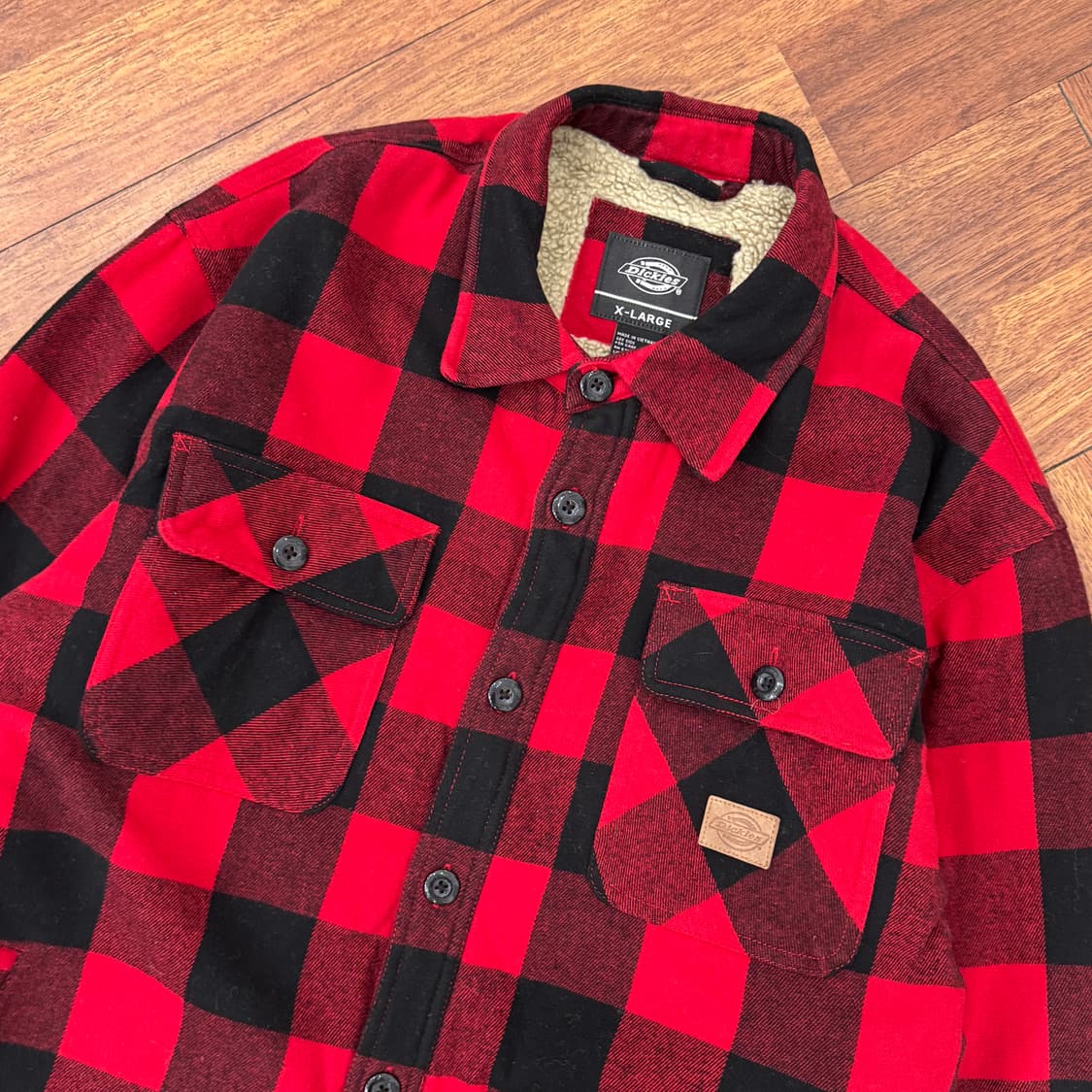 XL 디키즈 타탄체크 자켓  상품이미지4