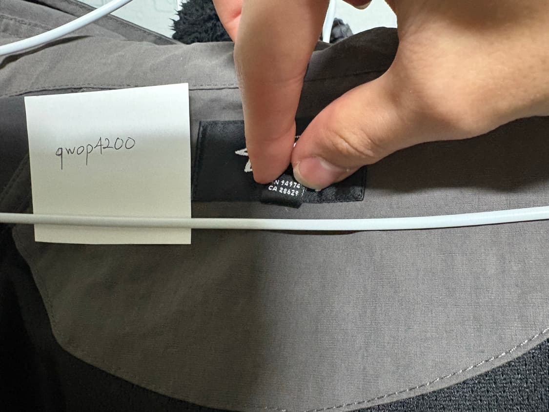 스투시 웨이브 다이 비치 쉘 자켓 블랙 상품이미지5