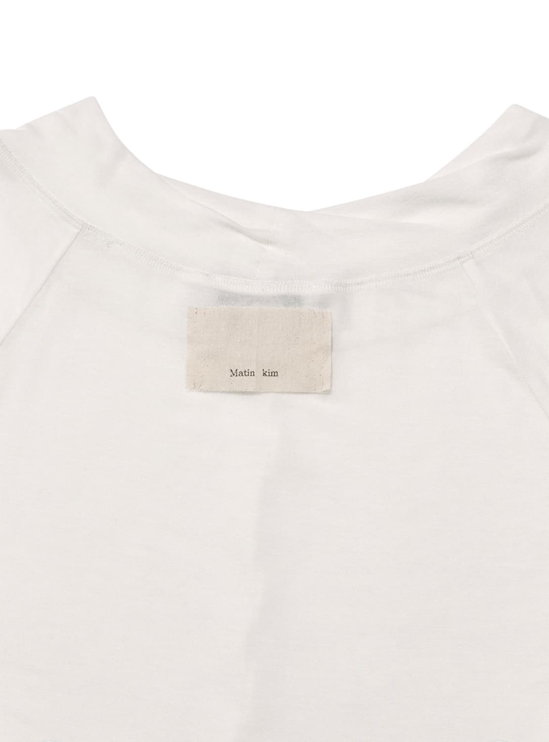 Matin kim WIDE NECK RAGLAN LONG SLEEVE 상품이미지2