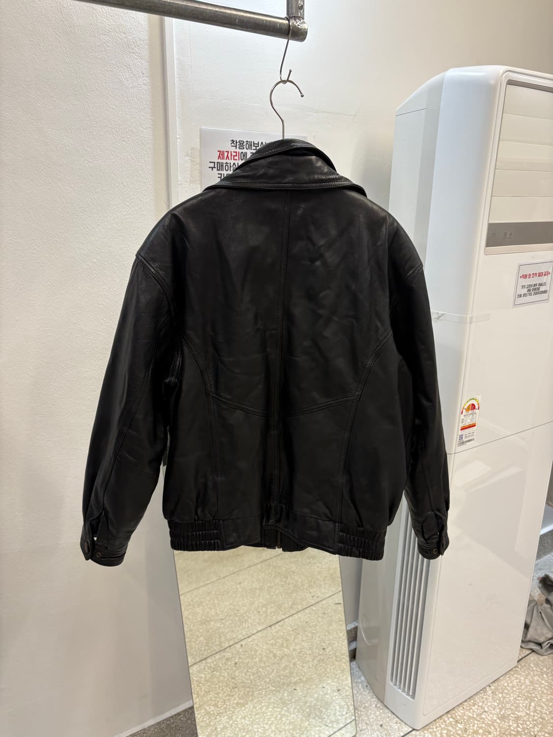 YES leather jacket  상품이미지4