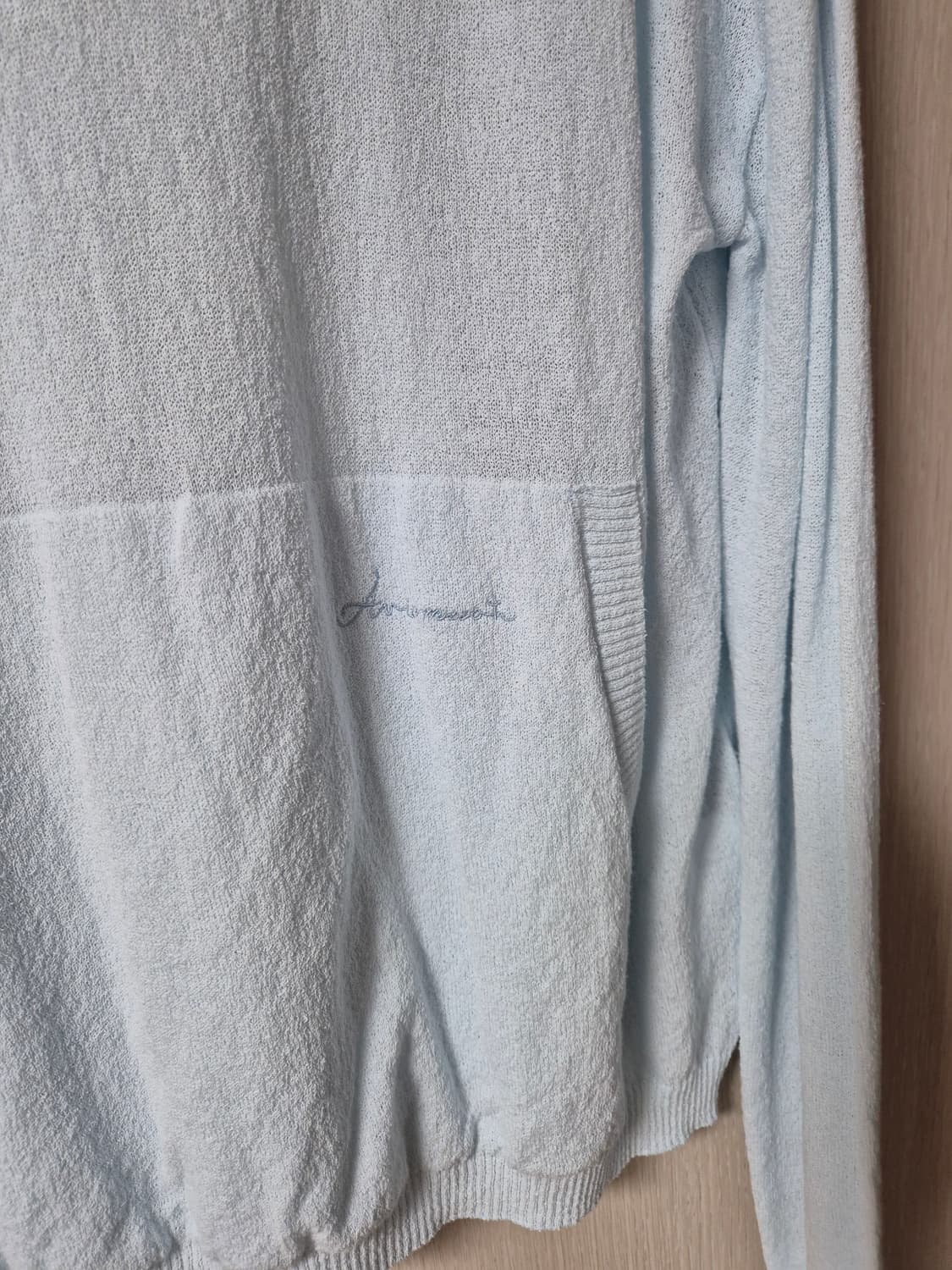 (25년) 아비에무아 시어후드 니트 오버사이즈 상품이미지4