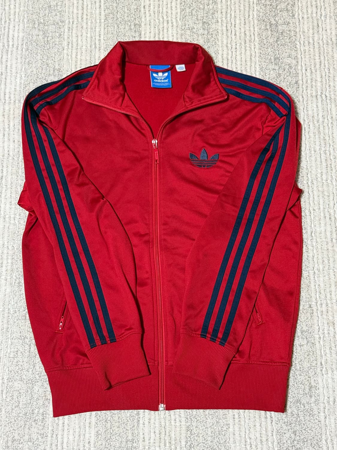 아디다스 파이어버드 버건디 네이비 트랙탑 져지 상품이미지2