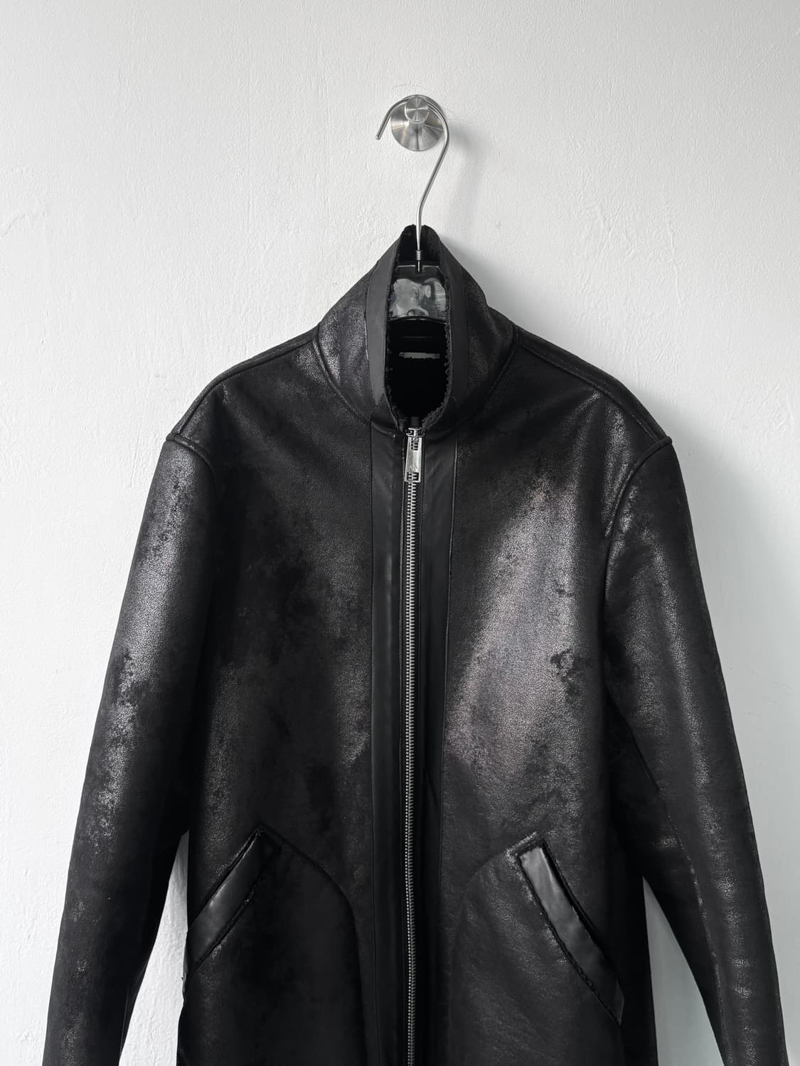 아르마니 익스체인지 하이넥 무스탕 상품이미지4