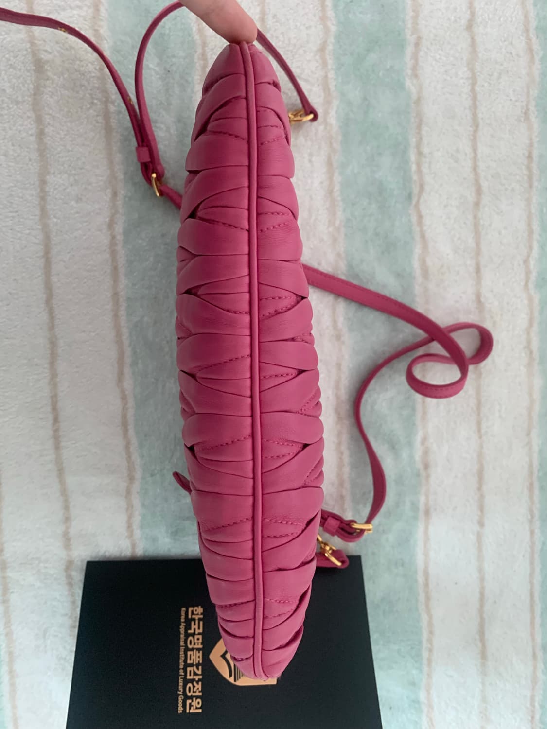 미우미우 핑크 가방 정품  상품이미지6