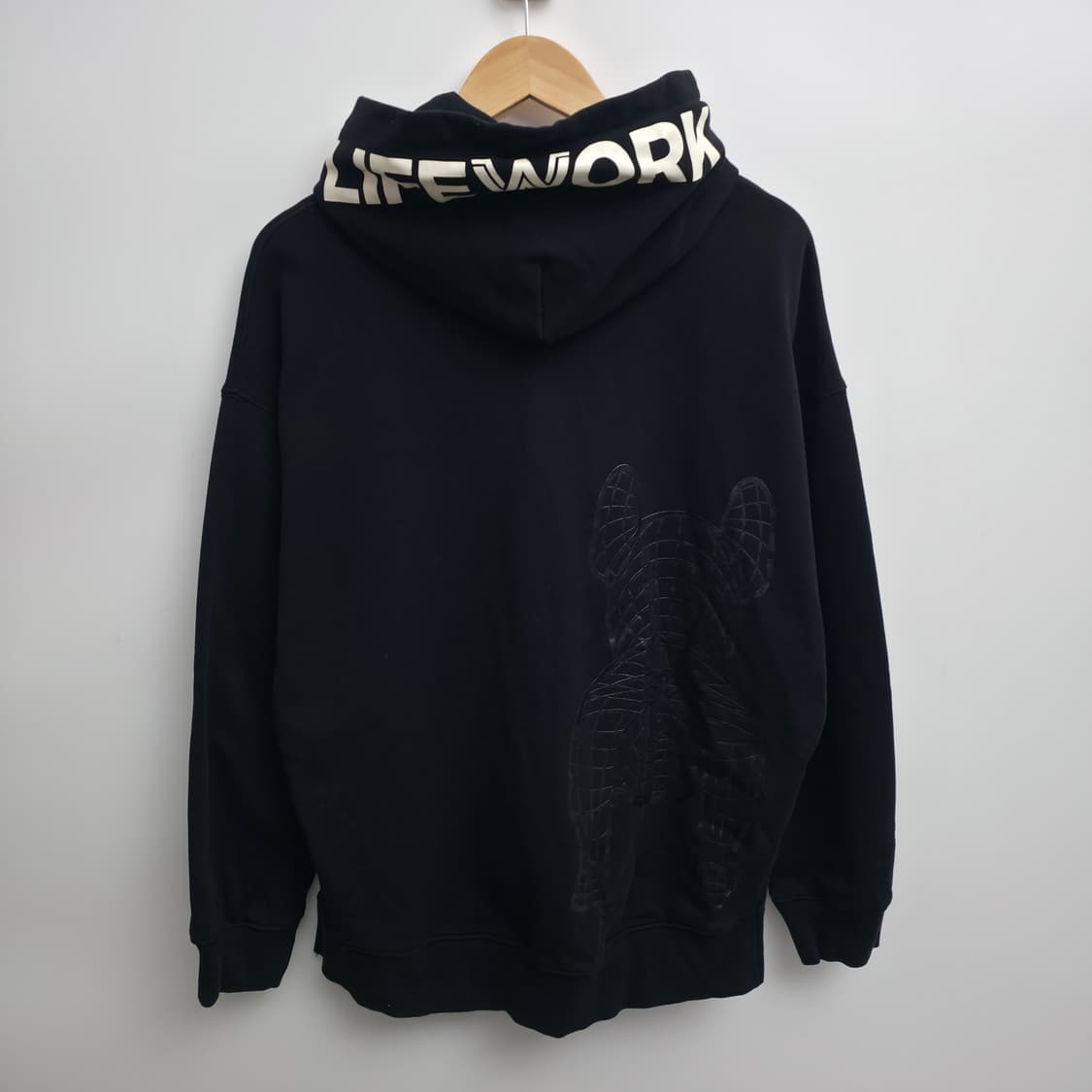 [free] 라이프워크 블랙 후드티 상품이미지5
