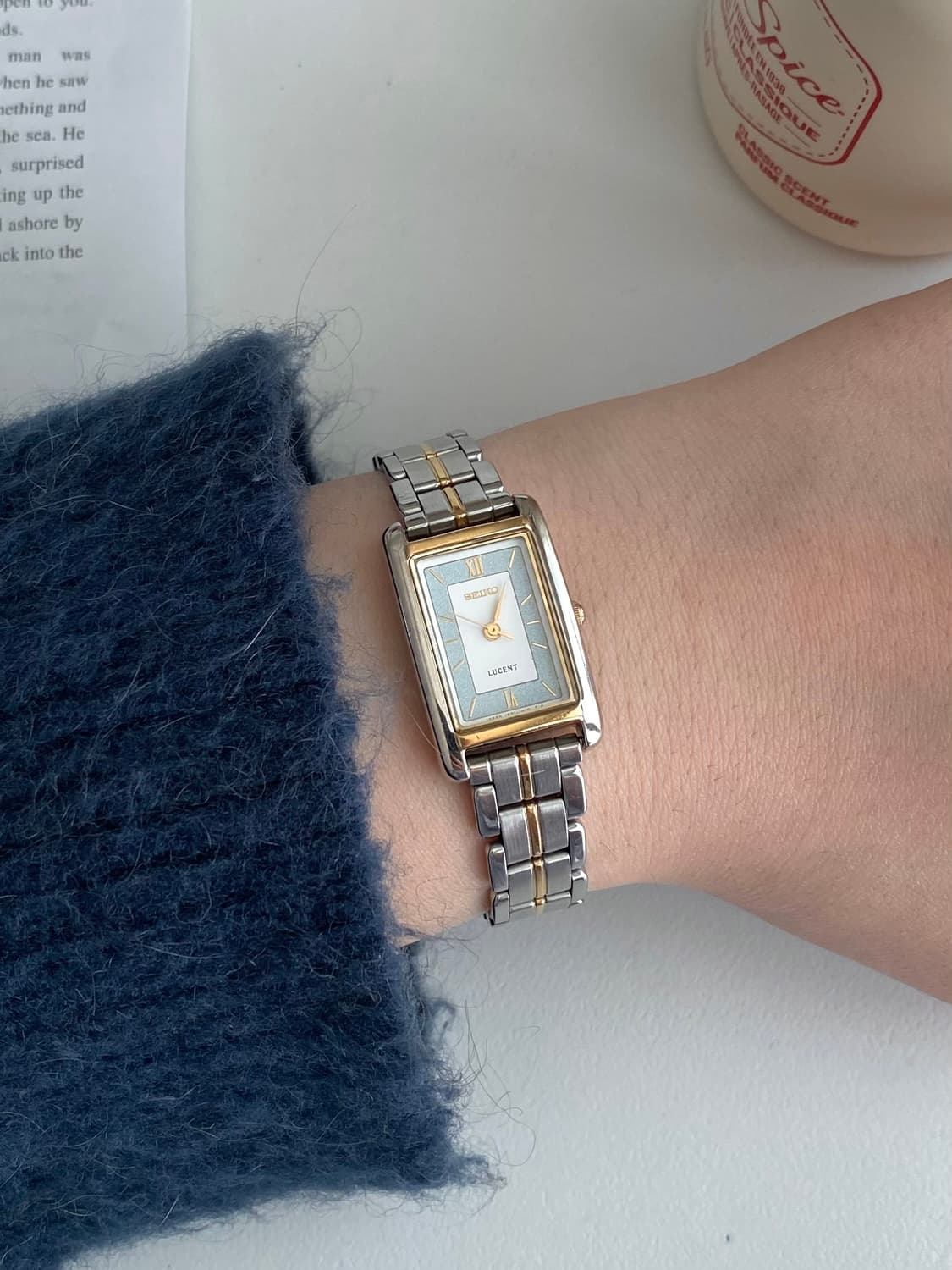 Seiko 세이코 lucent 루센트 스퀘어 쿼츠 레이디스 상품이미지7