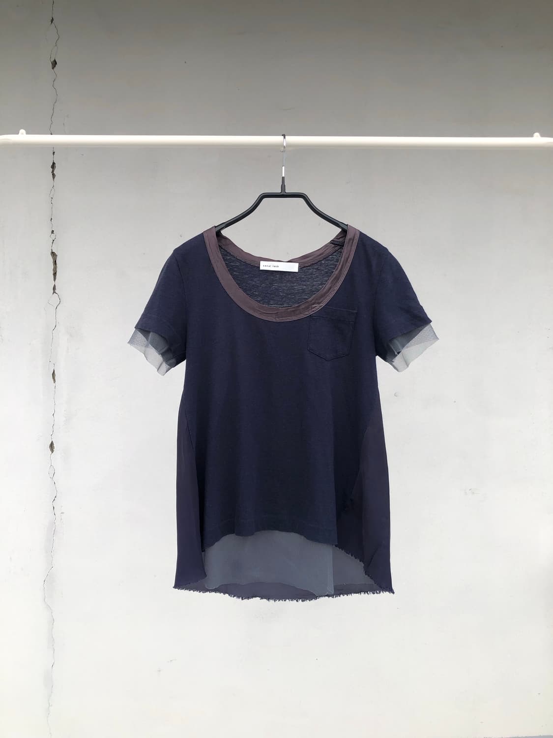 Sacai Luck Mesh T-Shirts 상품이미지1