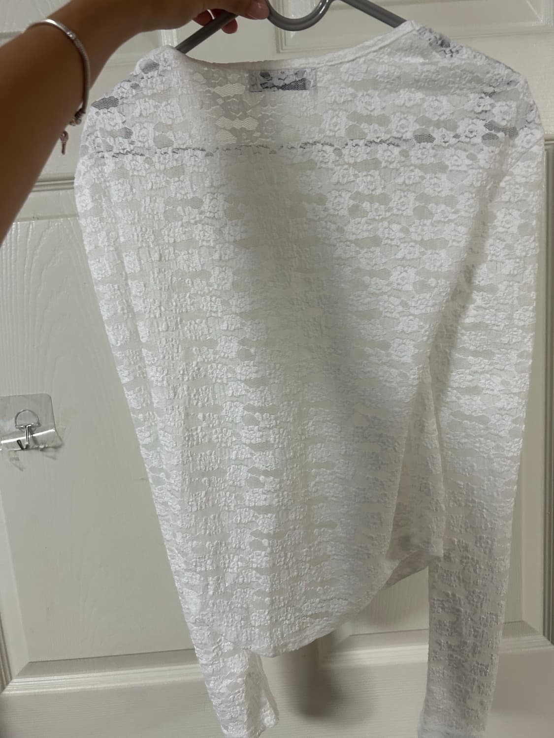 세릭 Shoulder lace shirring top  상품이미지2