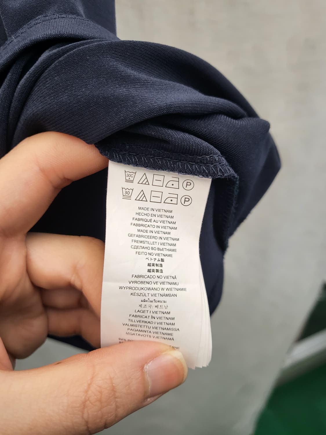 마이클코어스 네이비 블라우스 상품이미지4