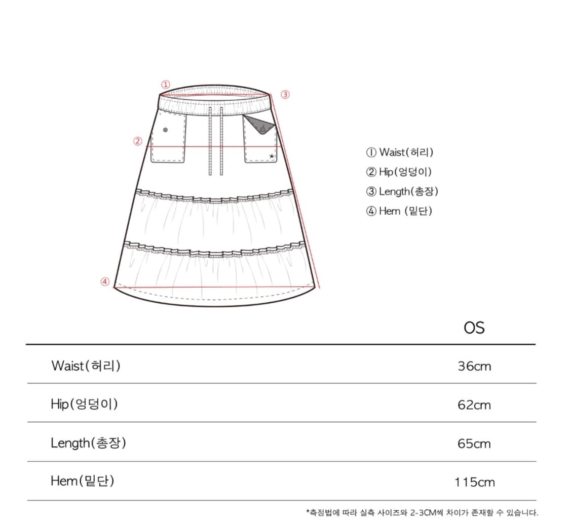TCM frill pocket check skirt (green) 상품이미지2