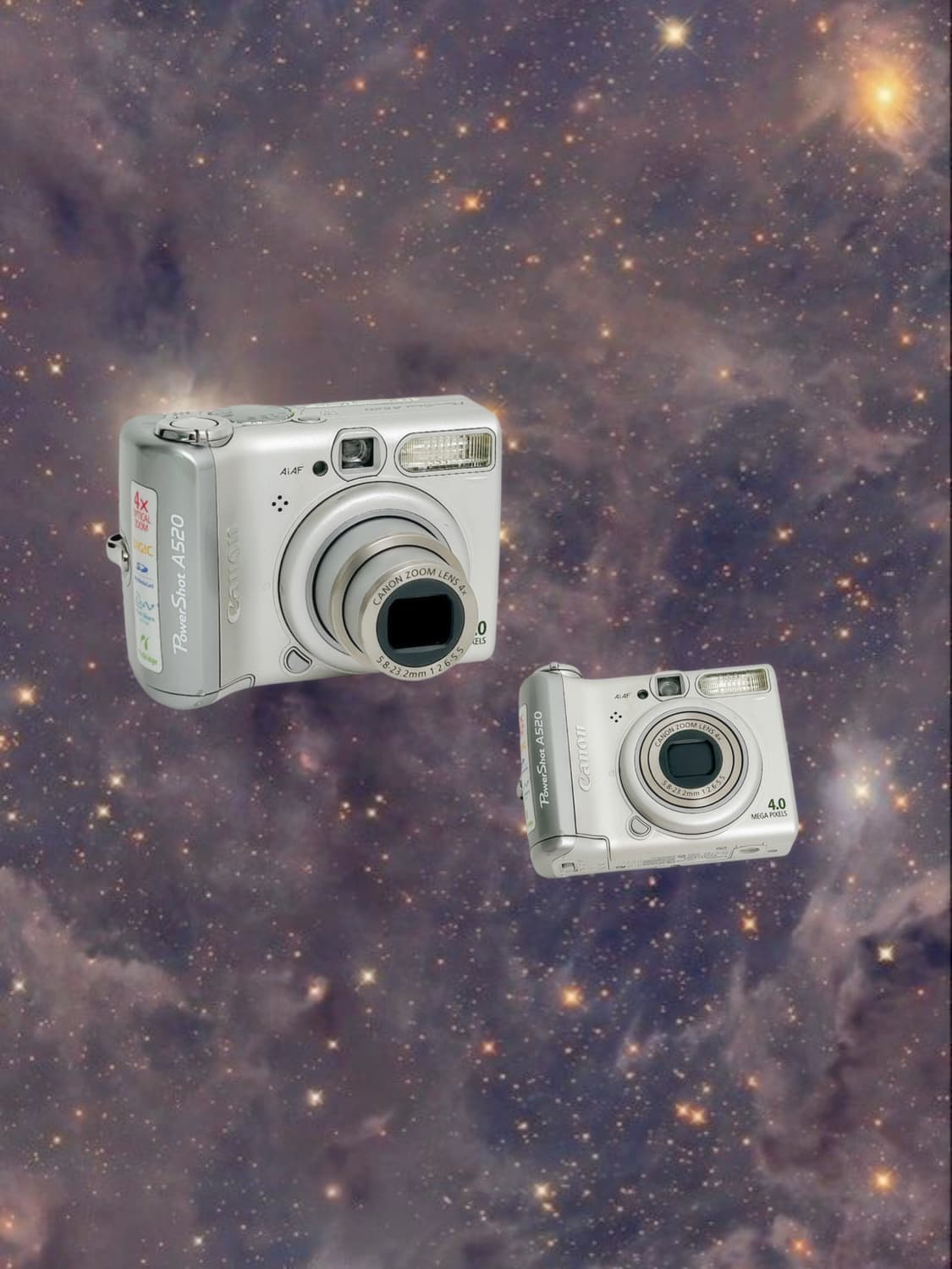 필카느낌!) 캐논 파워샷 a520 Powershot 빈티지 디카 상품이미지1