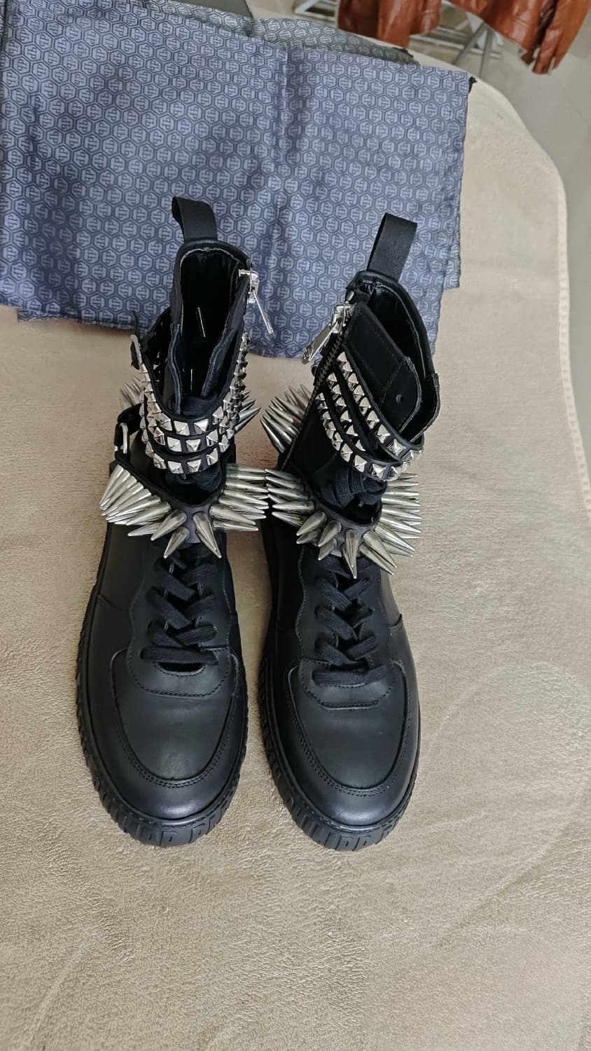 Philipp Plein Stars  스터드 레더 부츠 상품이미지3