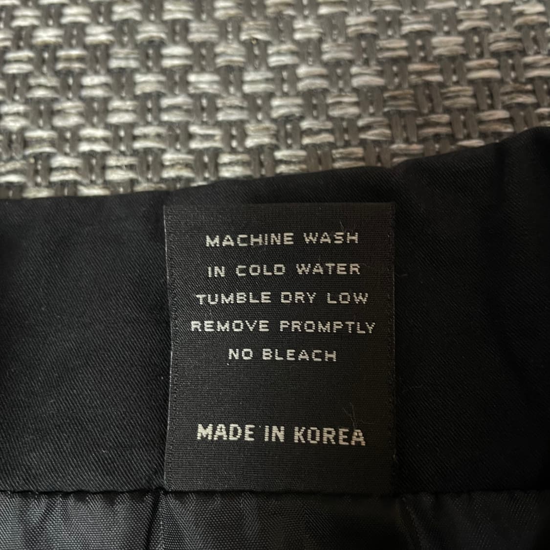 ZEALOUS 블랙 큐빅 패치워크 멀티포켓 자켓 F 상품이미지5