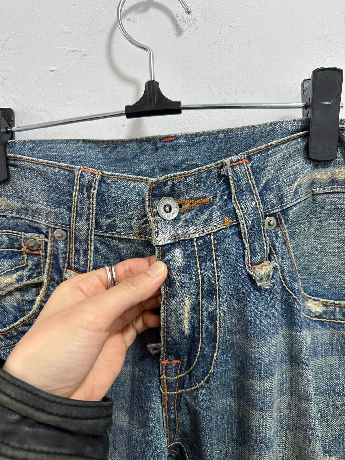 Semantic design silver painting flare 상품이미지7