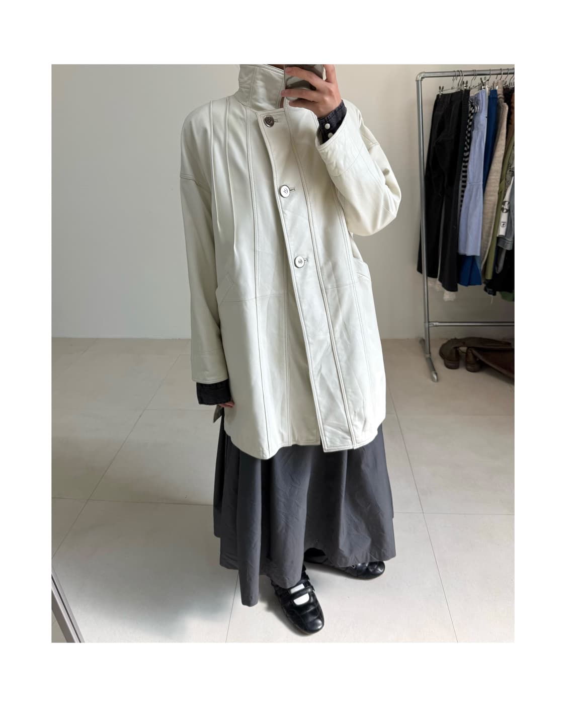 빈티지 양가죽 자켓 상품이미지1