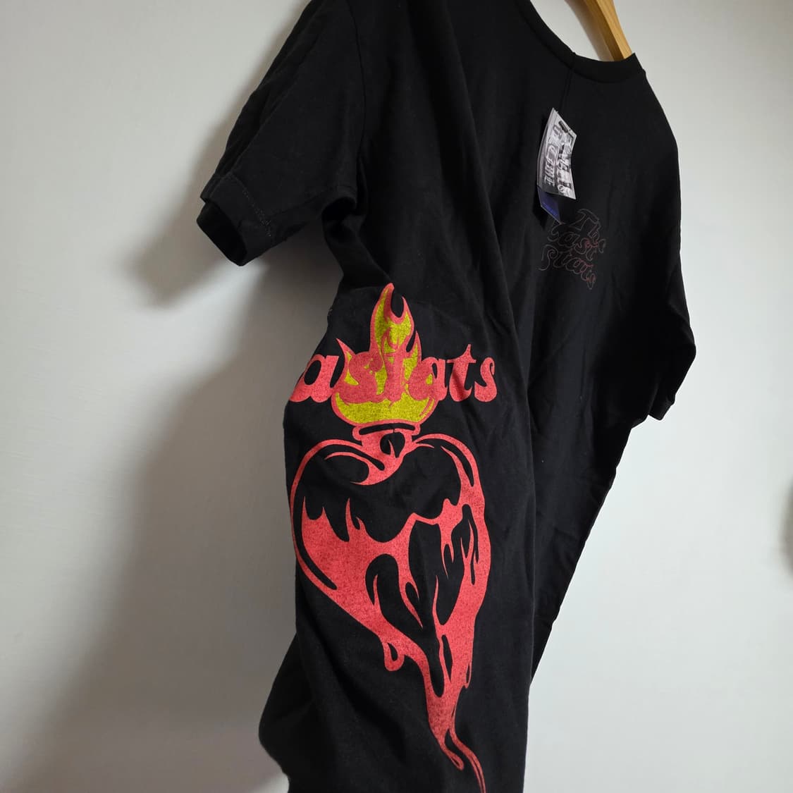 라스탯츠 플레임하츠 사이드 티셔츠 1사이즈 새상품 상품이미지3