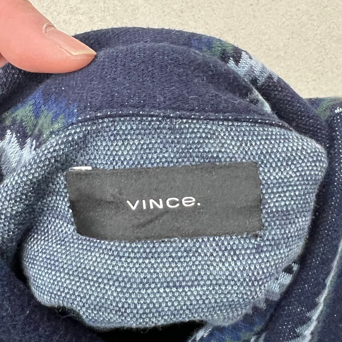 빈스 워크 패턴셔츠 s09488 상품이미지6