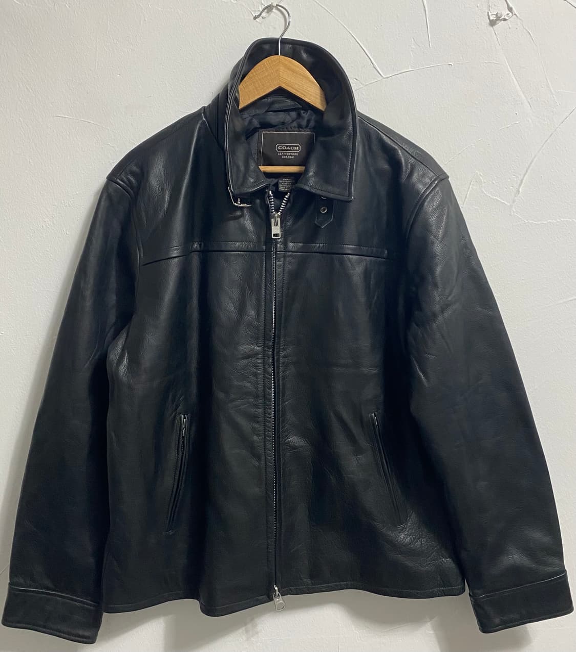 코치(Coach) 소가죽 레이스 래더 자켓 상품이미지1