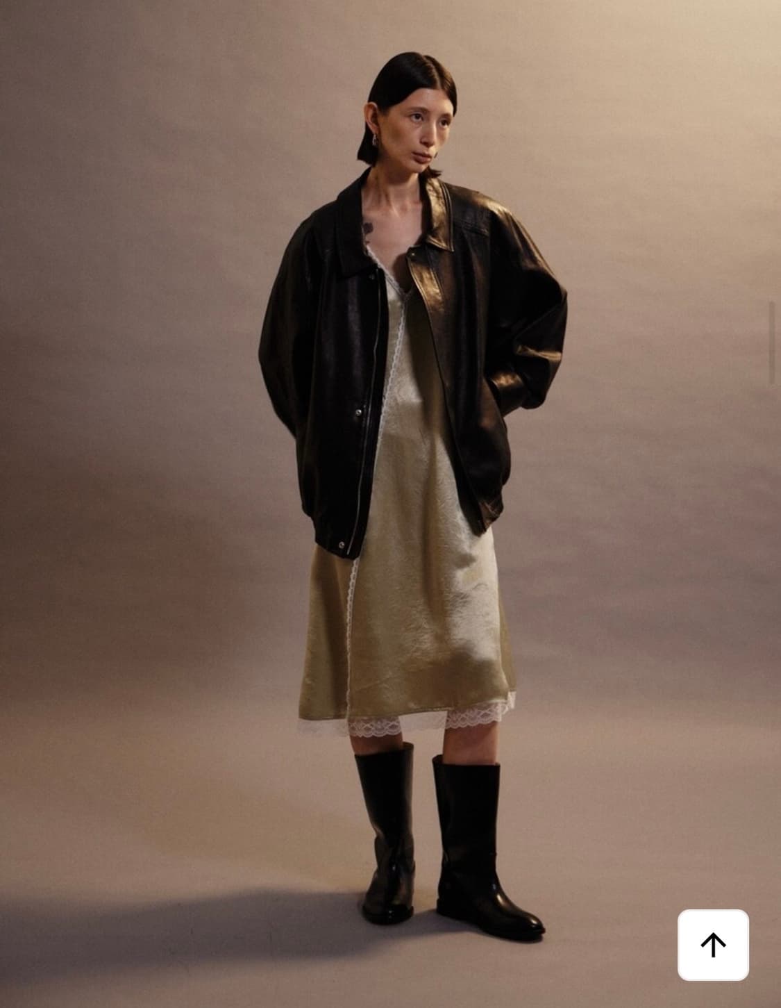 에토스 슬립 미디 드레스 상품이미지2