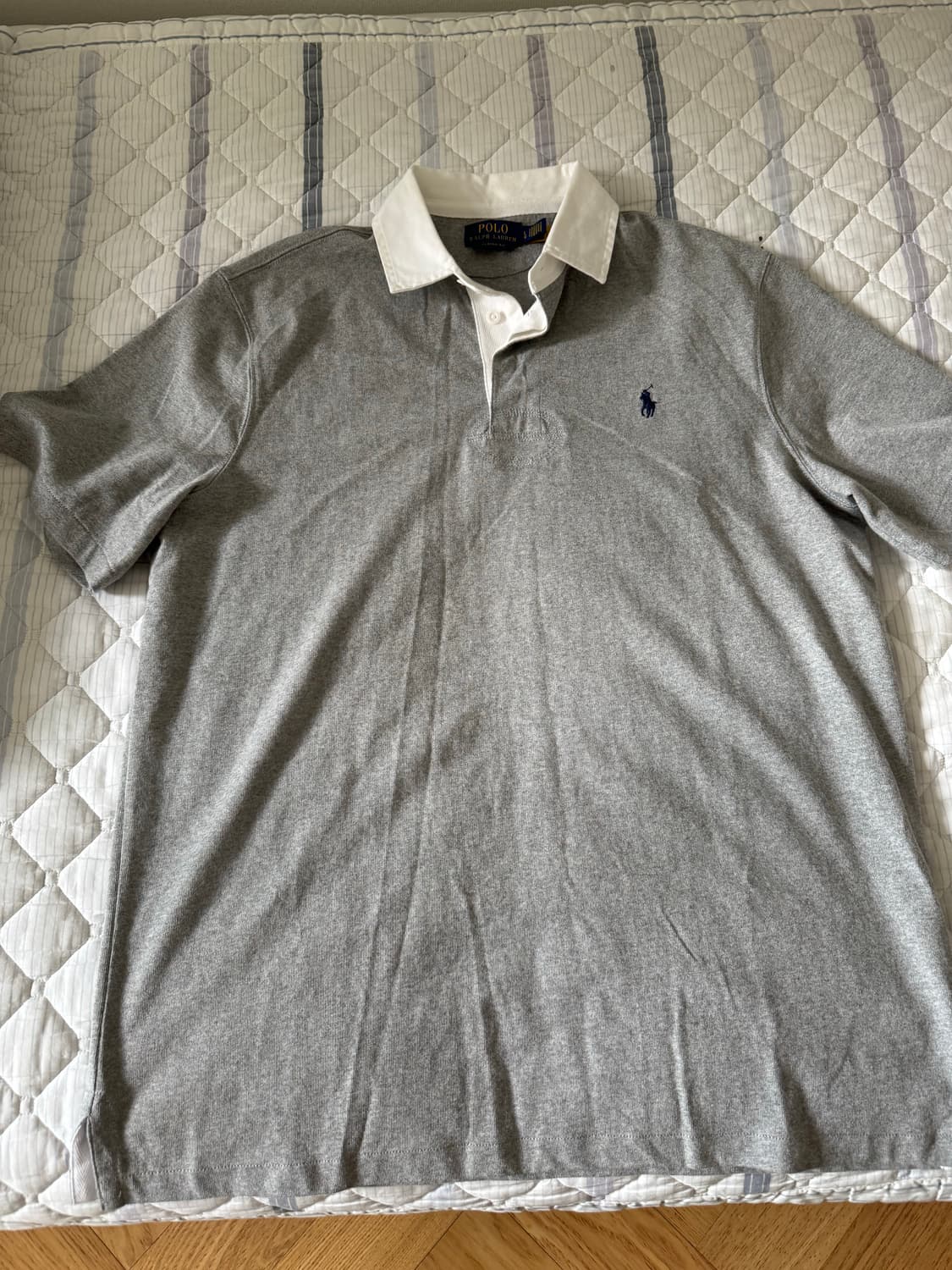 폴로 랄프로렌 반팔 럭비티 L 큐알정품 상품이미지1