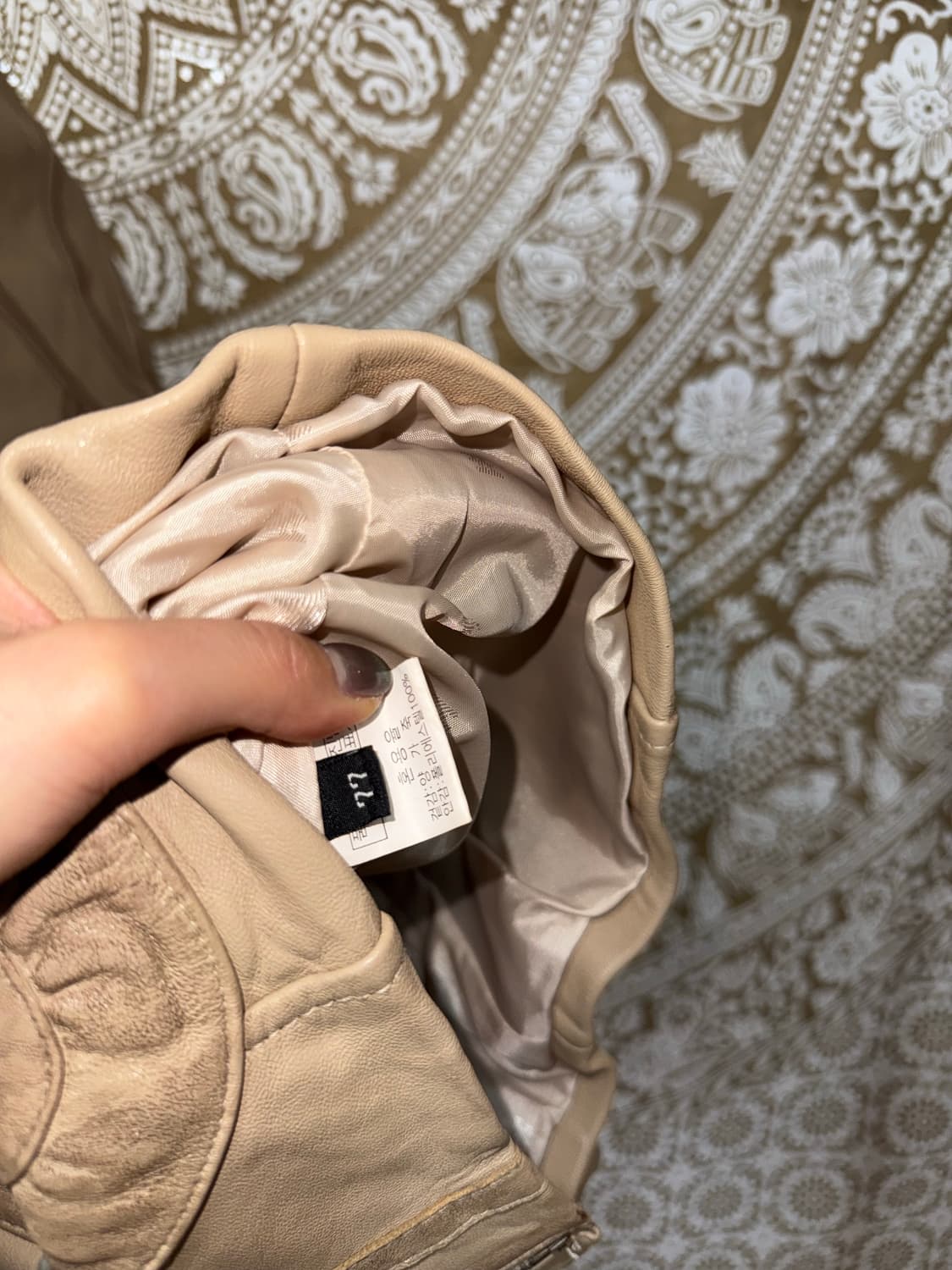 빈티지 여성 멀티포켓 레더자켓  상품이미지6