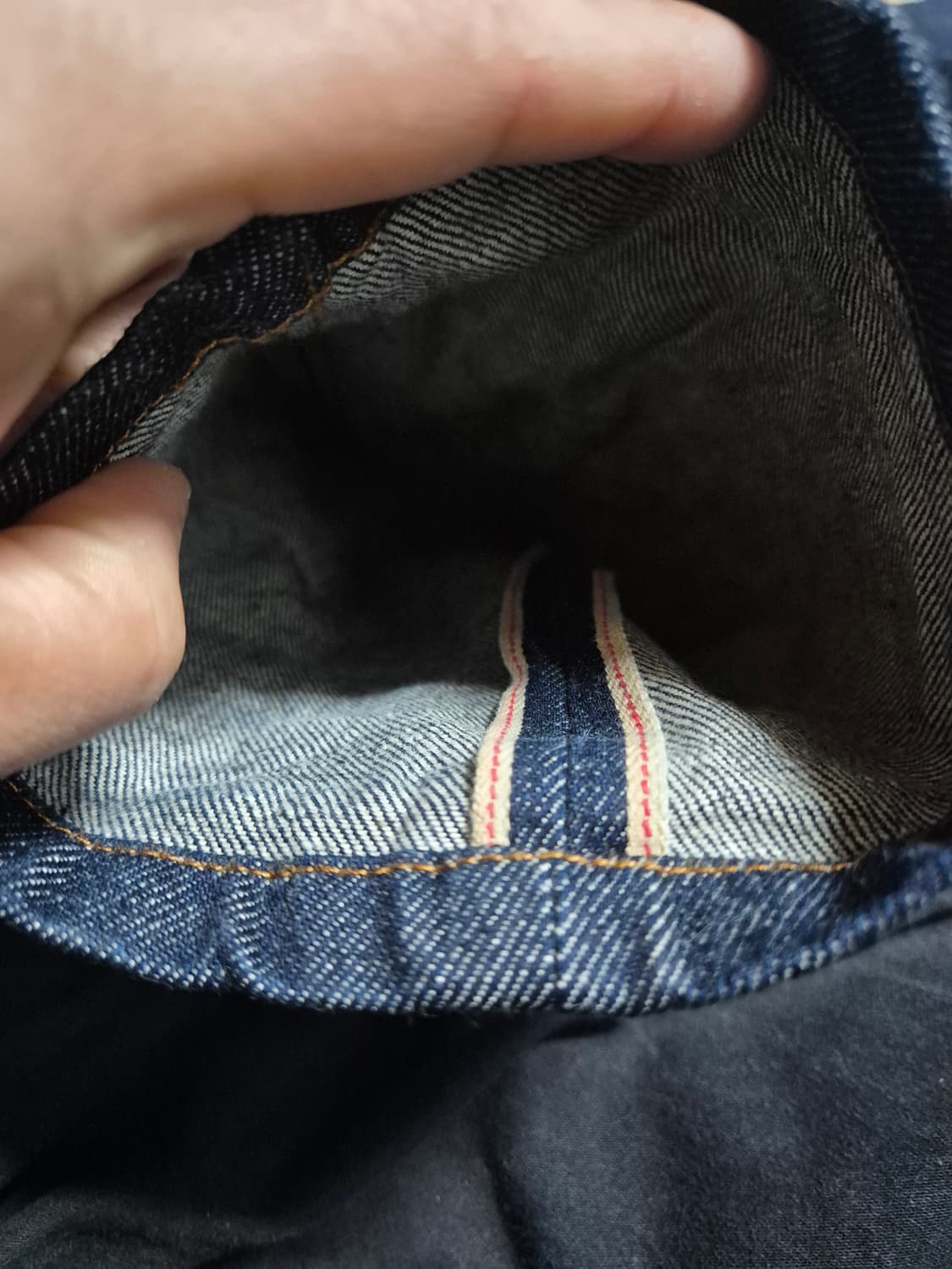 [32] 아페세 apc 쁘디 뉴 스탠다드 셀비지 청바지 진 중청 진청 상품이미지6