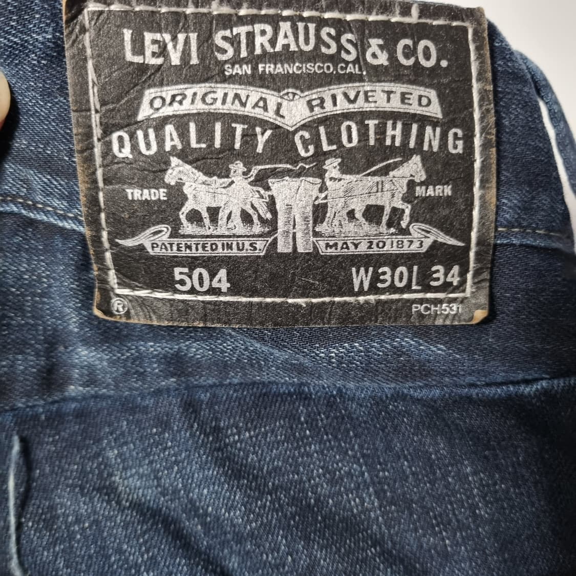 리바이스 504 데님팬츠  상품이미지7