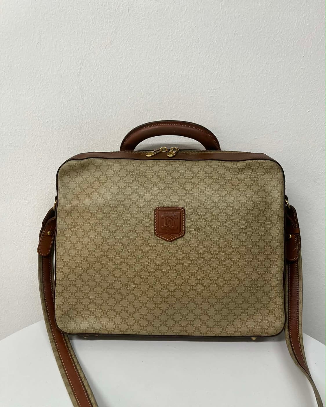 셀린느 빈티지 마카담 브리프케이스 토트백 크로스 메신저백 상품이미지1