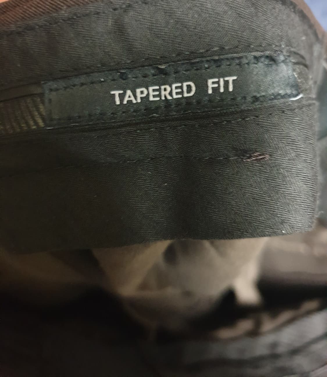 무신사스탠다드 히든밴딩 테이퍼드 슬랙스 모카브라운(31) 상품이미지3